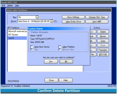 Скриншот приложения BootIt UEFI - №5