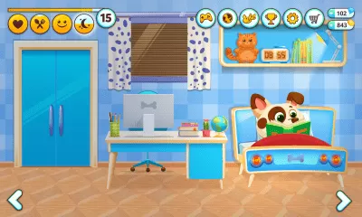 Скриншот приложения Duddu – мой виртуальный питомец - №6