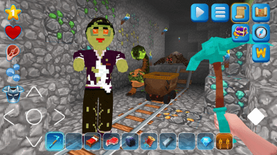 Скриншот приложения EarthCraft Безграничный Мир Кубов в 3D - №4