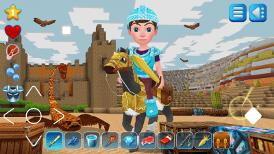 Скриншот приложения EarthCraft Безграничный Мир Кубов в 3D - №5