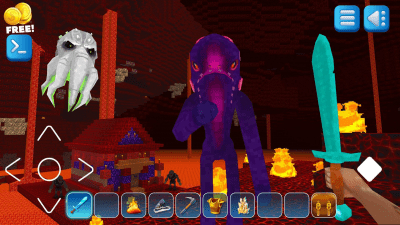 Скриншот приложения EarthCraft Безграничный Мир Кубов в 3D - №7