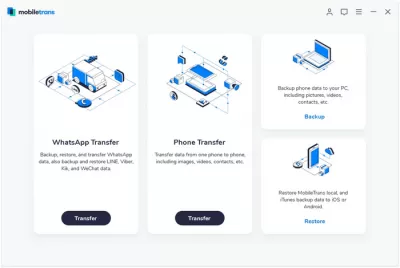 Скриншот приложения Wondershare MobileTrans - №1