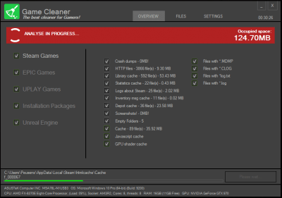 Скриншот приложения Game Cleaner - №3