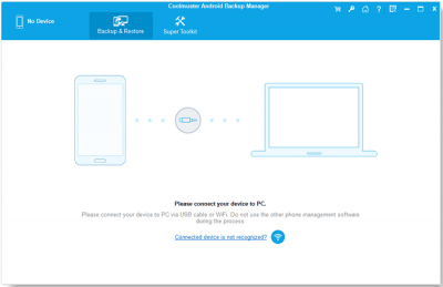 Скриншот приложения Coolmuster Android Backup Manager - №3