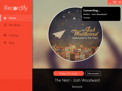 Скриншот приложения Recordify - №5