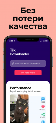Скриншот приложения Tik видео загрузчик - №4