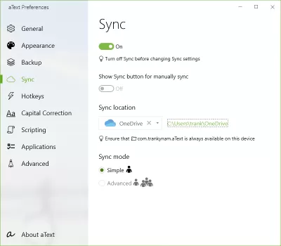 Скриншот приложения aText - №7