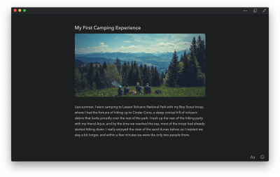 Скриншот приложения UpNote для Mac - №5