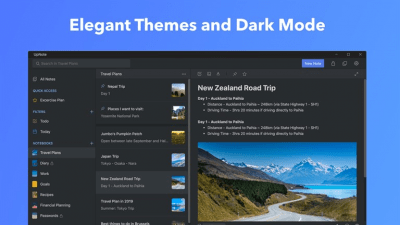 Скриншот приложения UpNote для Windows - №3