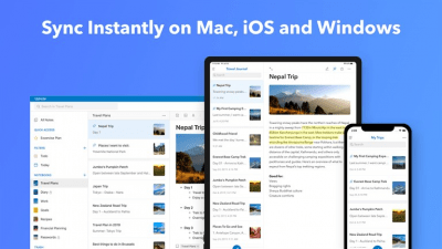 Скриншот приложения UpNote для Windows - №4