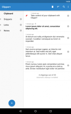 Скриншот приложения Clipper - Clipboard Manager - №6