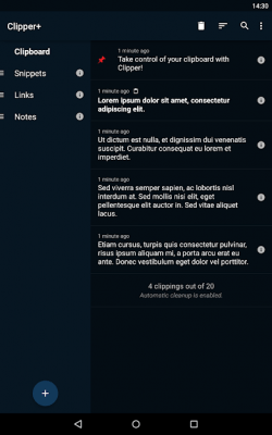 Скриншот приложения Clipper - Clipboard Manager - №7