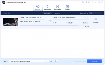 Скриншот приложения ConvertAnyVid - №3