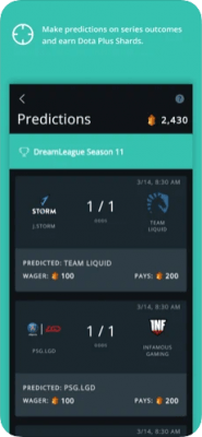Скриншот приложения Dota Pro Circuit - №3