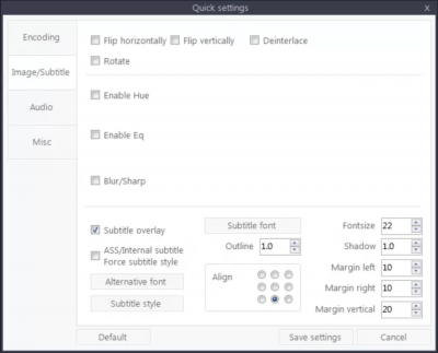 Скриншот приложения ShanaEncoder - №3