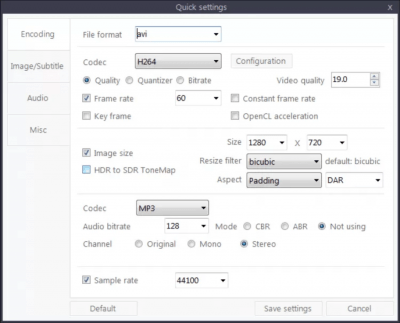 Скриншот приложения ShanaEncoder - №4