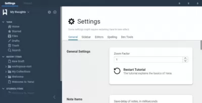 Скриншот приложения Yana для Windows - №3
