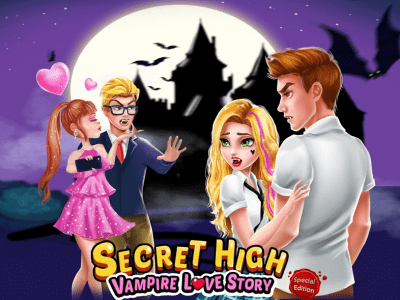 Скриншот приложения Secret High School Season 1: Vampire Love Story - №1