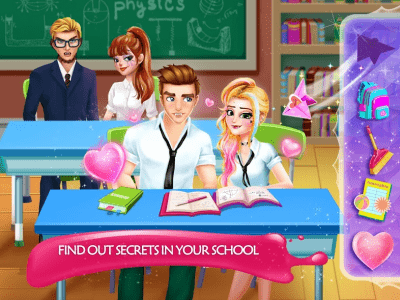 Скриншот приложения Secret High School Season 1: Vampire Love Story - №5