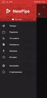 Скриншот приложения NewPipe - №3
