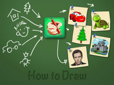 Скриншот приложения Как рисовать - Уроки рисования по шагам - №3