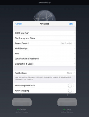 Скриншот приложения AirPort-утилита - №3