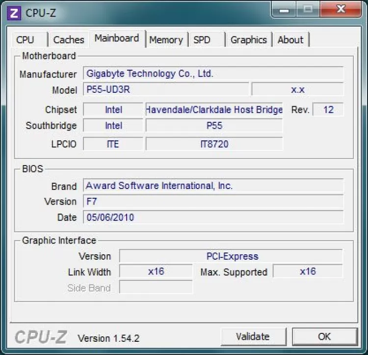 Скрины CPU Z mainboard. Cpu z бесплатное