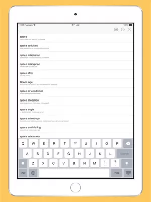 Скриншот приложения reDict - Русско-Английский бесплатный словарь - №4