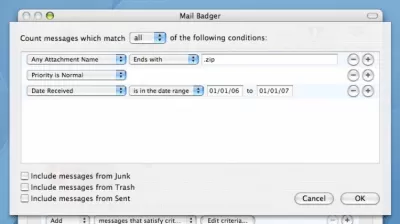 Скриншот приложения Mail Badger - №2