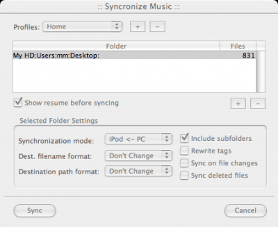 Скриншот приложения YamiPod - №4