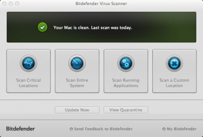 Скриншот приложения BitDefender Antivirus - №2