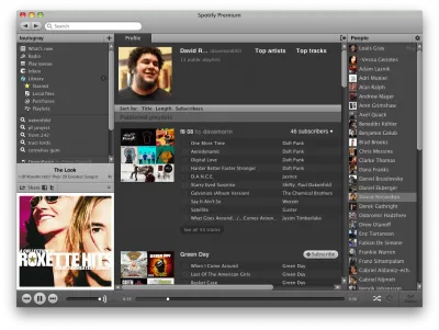 Скриншот приложения Spotify для Mac - №2