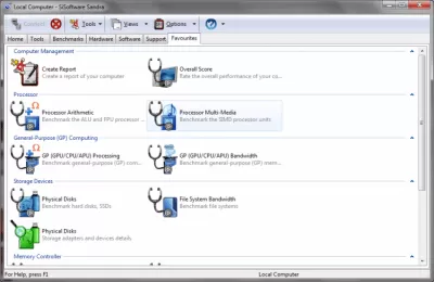 Скриншот приложения SiSoftware Sandra Lite - №4