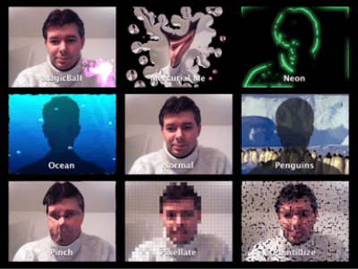Скриншот приложения More iChat Effects - №4