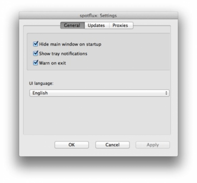 Скриншот приложения Spotflux - №3