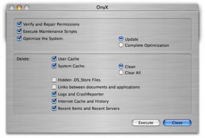 Скриншот приложения OnyX - №1