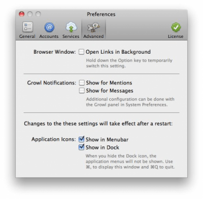 Скриншот приложения Twitterrific - №5