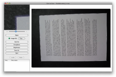 Скриншот приложения Cam to Scan Lite (Mac) - №1