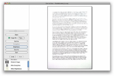 Скриншот приложения Cam to Scan Lite (Mac) - №2