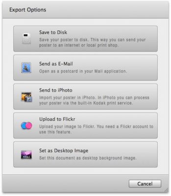 Скриншот приложения Posterino - №3
