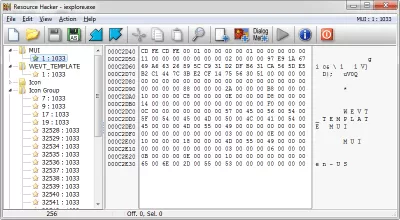 Скриншот приложения Resource Hacker - №4