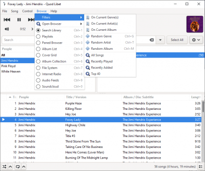 Скриншот приложения Quod Libet - №4