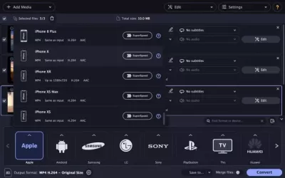 Скриншот приложения Movavi Video Converter - №3