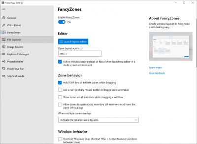 Скриншот приложения PowerToys - №3
