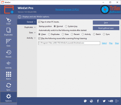 Скриншот приложения WinExt - №4