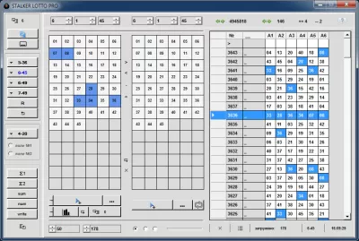 Скриншот приложения Stalker Lotto Pro - Программа для прогноза числовых лотерей и БК - №1