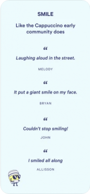 Скриншот приложения Cappuccino: Podcast w/ Friend‪s - №6