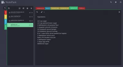 Скриншот приложения Notepack - №3