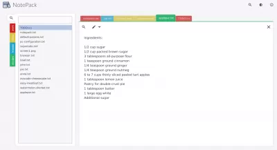 Скриншот приложения Notepack - №4
