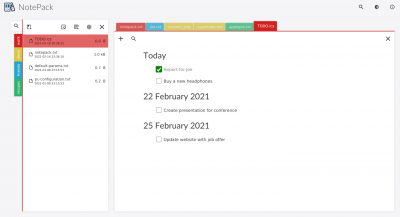 Скриншот приложения Notepack - №5